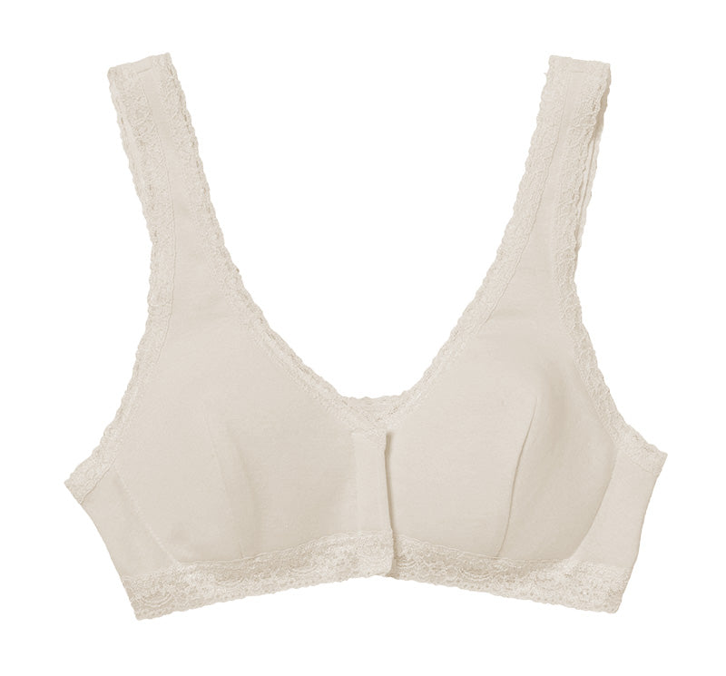 前あきブラジャー ブラジャー 前ボタン ノンワイヤーブラ ブラ レディース アツギ M L LL 3L ノンワイヤーブラジャー インナー シンプル 無地 ATSUGIの肌着 アツギの肌着