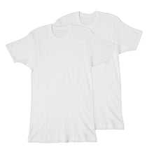 画像をギャラリービューアに読み込む, メンズ 半袖シャツ 綿100 スムース 半袖丸首Tシャツ 丸首 肌着 2枚組 インド綿 M L LL インナー 紳士 綿 綿100% コットン クルーネック 男 アンダーウェア まとめ買い
