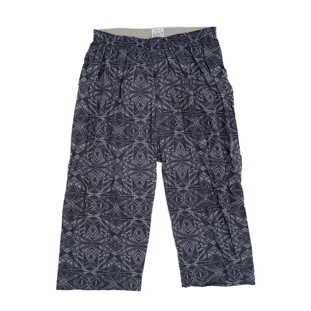 ステテコ メンズ 綿100% 夏 クレープ 前開き 涼しい パジャマ ズボン 部屋着 ルームウェア パンツ ズボン下 M～LL すててこ 夏用 スーツ下 柄 おしゃれ M L LL 通気性 放熱 プレゼント ギフト (在庫限り)