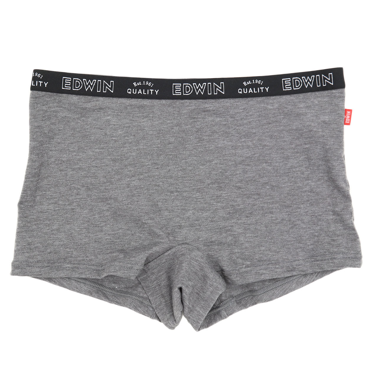 EDWIN ショーツ 1分丈 レディース 綿 ボクサー パンツ 下着 インナー 
