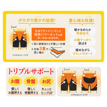 画像をギャラリービューアに読み込む, 補正ボトム 1分丈 レディース 補正下着 お腹押さえ 骨盤サポート ヒップアップ M L LL 深ばき 発熱 吸湿発熱 保温 あったか 温活 ウエストゴムなし パワーネット ハイウエスト ガードルショーツ 冬 冷え対策 美尻 お腹すっぽり 補整
