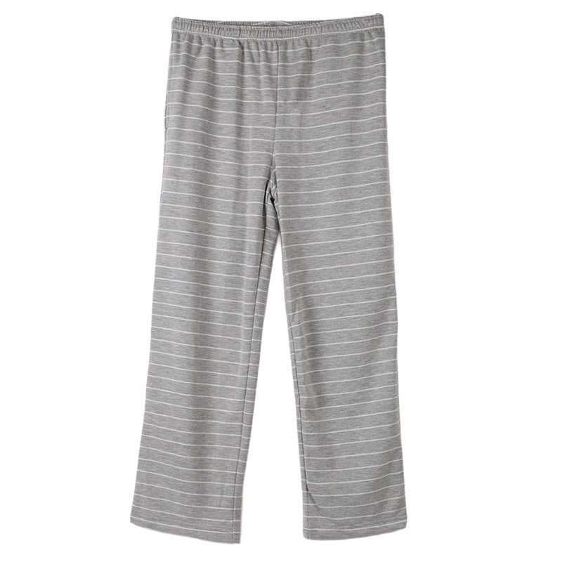 ルームパンツ レディース パンツ ボーダー ルームウェア ストレート 部屋着 パジャマ ミニ裏毛 M L LL ウエストゴム 紐調整可能 ポケット付き シンプル リラックスパンツ イージーパンツ 大きいサイズ 春 夏 秋 冬 オールシーズン 軽量 柔らか 快適 スウェット