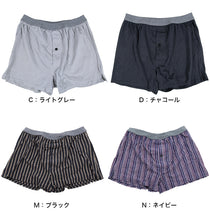 画像をギャラリービューアに読み込む, 尿漏れ ニットトランクス 前あき M～LL (尿漏れパンツ 男性用 メンズ 軽失禁 尿もれ 本体綿100%)

