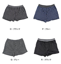 画像をギャラリービューアに読み込む, 尿漏れ ニットトランクス 前あき M～LL (尿漏れパンツ 男性用 メンズ 軽失禁 尿もれ 本体綿100%)
