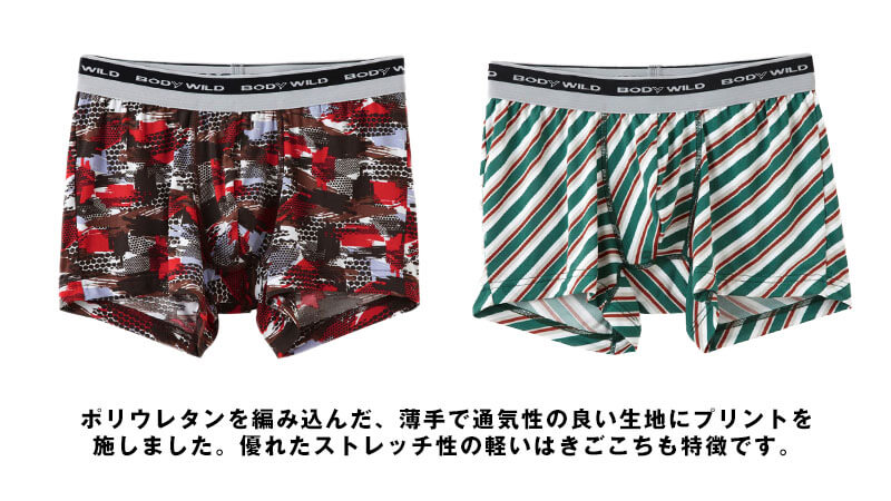 グンゼ BODYWILD ボクサーパンツ ブリーフ メンズ パンツ ボディ