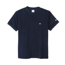 画像をギャラリービューアに読み込む, Champion Tシャツ メンズ 半袖 紳士 ウエア シャツ トップス S M L XL チャンピオン パイル生地 ロゴ シンプル ジム (在庫限り)
