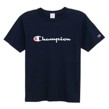 画像をギャラリービューアに読み込む, Champion メンズ 丸首 半袖Tシャツ (S～XL)(ベーシック チャンピオン ブランド 紳士 半袖シャツ 綿100% 大きいサイズあり) (在庫限り)
