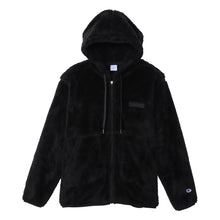 画像をギャラリービューアに読み込む, Champion ジップフードフリースジャケット M～XL (メンズ レディース パーカー ふわふわ もこもこ) (送料無料) (在庫限り)
