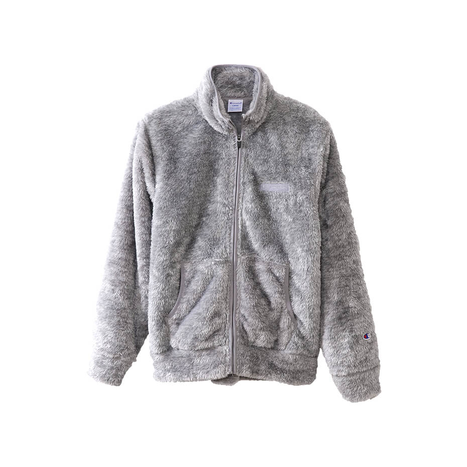 Champion フルジップジャケット M～XL (メンズ ジップ ジャケット ふわふわ もこもこ) (送料無料) (在庫限り)