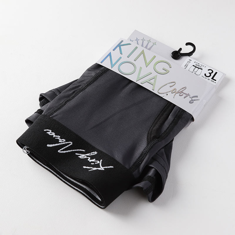 大きいサイズ ボクサーパンツ 前開き メンズ ボクサーブリーフ 大寸 ストレッチ 伸縮性 快適 無地 シンプル インナー 下着 3L 4L 紳士 男性 黒 グレー 赤 青 緑