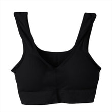 画像をギャラリービューアに読み込む, ノンワイヤー ブラジャー ワイヤレス リブ生地 ハーフトップ 無地 シンプル リラックス 締め付けない ストレッチ 伸縮性 伸びる ヨガ おうち 自宅 ゆったり らくらく 黒 グレー 茶 青 緑 M L LL 3L
