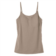 画像をギャラリービューアに読み込む, カップ付き キャミソール レディース ブラトップ 綿素材使用 綿混 無地 シンプル ベーシック 楽 ゆったり 重ね着 インナー リラックス ヨガ 下着 春 夏 秋 黒 白 グレー ベージュ 青 茶 M L LL
