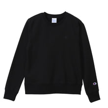 画像をギャラリービューアに読み込む, Champion スウェット レディース プルオーバー 裏起毛 ルームウェア 普段着 S M L LL 無地 ベーシック チャンピオン ブランド トレーナー 婦人 綿混
