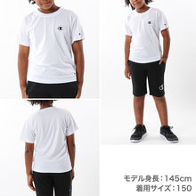 画像をギャラリービューアに読み込む, チャンピオン キッズ Tシャツ 速乾 半袖 子供 スポーツ 100cm～170cm (champion 100 110 120 130 140 150 160 170 子供服 男の子 女の子 トップス ジュニア) (在庫限り)
