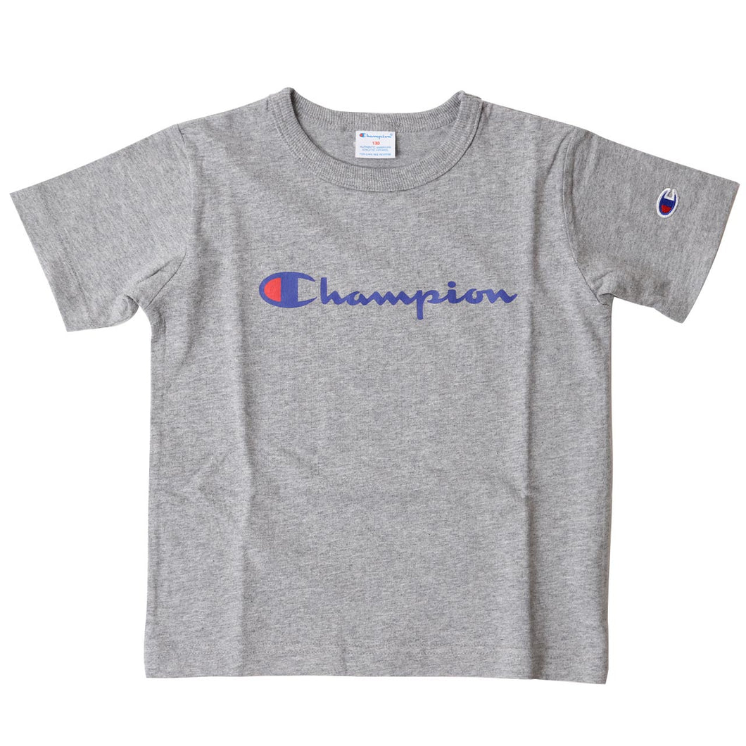 チャンピオン キッズ Tシャツ 90cm～140cm tシャツ 子供服 半袖 子供 男の子 女の子 Champion シャツ トップス こども服 100 110 (在庫限り)