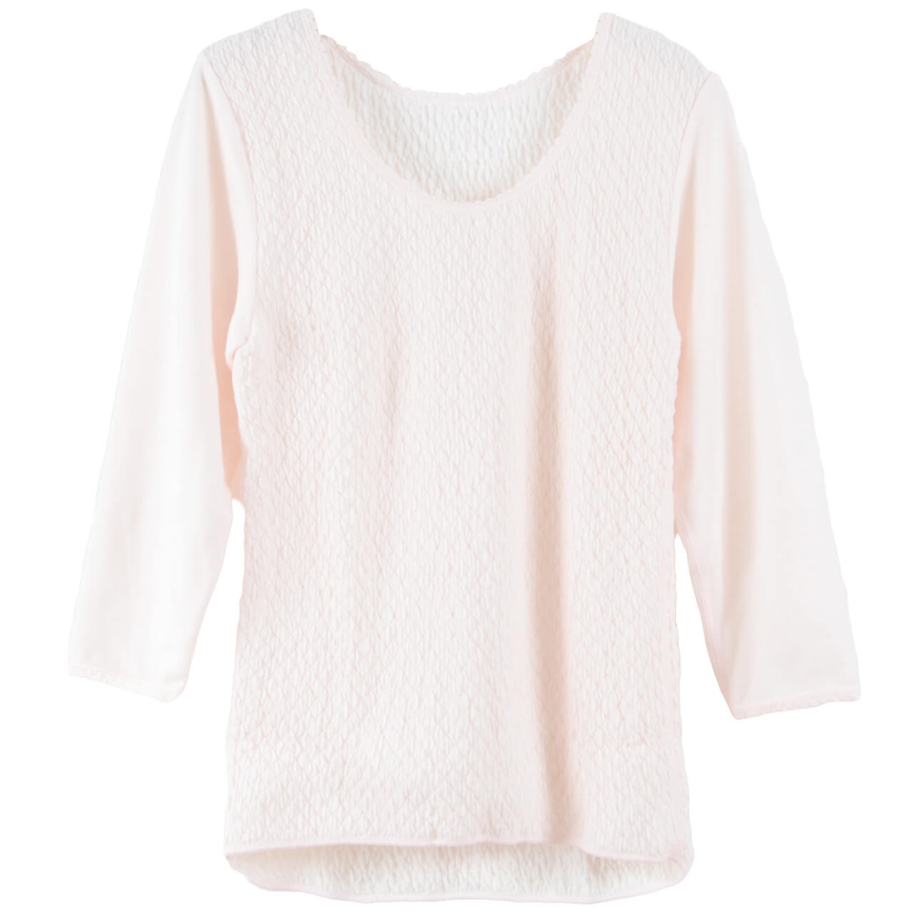 ひだまり 極 婦人8分袖インナー S～LL (肌着 長袖 レディース 暖かい