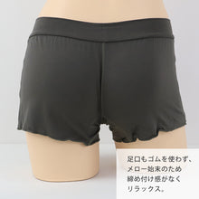 画像をギャラリービューアに読み込む, ショーツ 一分丈 シルク混 レディース ゆったり 寝るとき ボクサー パンツ M L LL 女性 下着 おうち時間 リラックス ショーツ単品 そけい部締め付けない なめらか ストレスフリー 快適 痛くない
