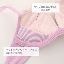 画像をギャラリービューアに読み込む, ノンワイヤーブラ ショーツ 上下セット S ～ 5L ブラジャー レディース 下着 セットアップ インナー レース かわいい ワイヤレス 補整下着 痛くない 大きいサイズ 楽ちん
