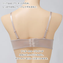 画像をギャラリービューアに読み込む, Tシャツブラ レディース 1/2カップ ワイヤーブラ ストラップレス モールドカップ 盛りブラ A70～D85 パッド付き サイドボーン 3段3列ホック パワーネット アウターにひびきにくい 肩紐取り外し可 ハーフカップ 薄手 シンプル バストメイク 安定感
