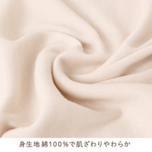 画像をギャラリービューアに読み込む, 綿100% カップ付き3分袖インナー レディース 日本製 背ゴムなし ソフトカップ ブラトップ 3分袖シャツ 半袖インナー 綿 コットン 婦人 女性 肌着 M L LL 下着 カップ付きシャツ リラックス 楽 伸びるレース シンプル ベーシック 普段使い
