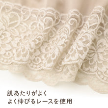 画像をギャラリービューアに読み込む, ペチパンツ レディース 日本製 約35cm丈 フレアパンツ フレヤー ペチコート キュロット インナー ポリエステル なめらか レース付き 婦人 ミセス 女性 下着 肌着 ショート丈 M～LL タップパンツ ペチコートパンツ パンツ型ペチコート 普段使い 国産
