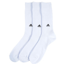 画像をギャラリービューアに読み込む, 福助 adidas クルー丈ソックス 3足組 24-26cm～28-30cm (アディダス ソックス 靴下 メンズ 男 セット まとめ買い フクスケ) (在庫限り)

