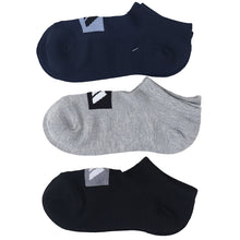 画像をギャラリービューアに読み込む, adidas 子供 スニーカーソックス 甲メッシュ 3足組 19-21cm～23-25cm アディダス キッズ ソックス 靴下 くるぶし 男の子 補強 ３足組 (在庫限り)
