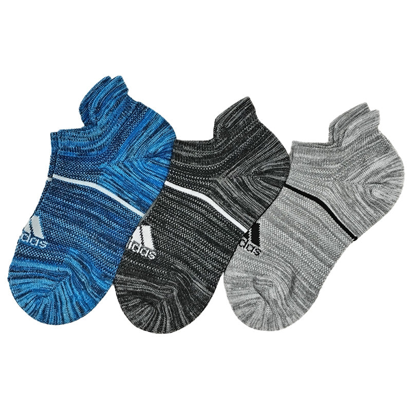 adidas 子供 靴下 メッシュ スニーカーソックス 3足組 19-21cm～23