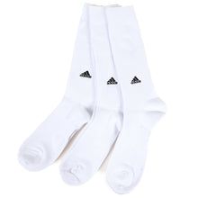 画像をギャラリービューアに読み込む, adidas クルー丈ソックス 3足組 消臭加工 24-26cm～28-30cm (アディダス ソックス 靴下 メンズ 男 セット まとめ買い フクスケ)
