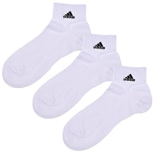 画像をギャラリービューアに読み込む, 福助 adidas スニーカーソックス 3足組 消臭加工 24-26cm～28-30cm (アディダス ソックス 靴下 メンズ 男 セット まとめ買い フクスケ) (在庫限り)
