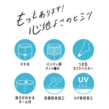 画像をギャラリービューアに読み込む, 福助 満足 ストッキング サマー さらっと涼感＋UV吸収 S-M～L-LL (フクスケ レディース パンスト コンジュゲード) (在庫限り)
