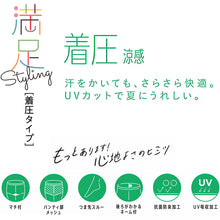 画像をギャラリービューアに読み込む, 福助 満足 着圧サマーストッキング M-L・L-LL (フクスケ レディース パンスト コンジュゲード) (在庫限り)
