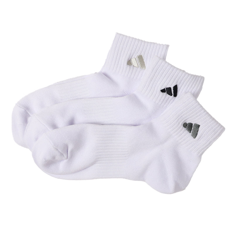 adidas レディース ショート丈 ソックス 3足組 23-25cm アディダス