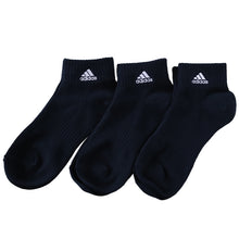 画像をギャラリービューアに読み込む, adidas ショート丈ソックス 3足組 21-23cm～23-25cm (アディダス ソックス 靴下 レディース 女 セット まとめ買い フクスケ 福助) (在庫限り)
