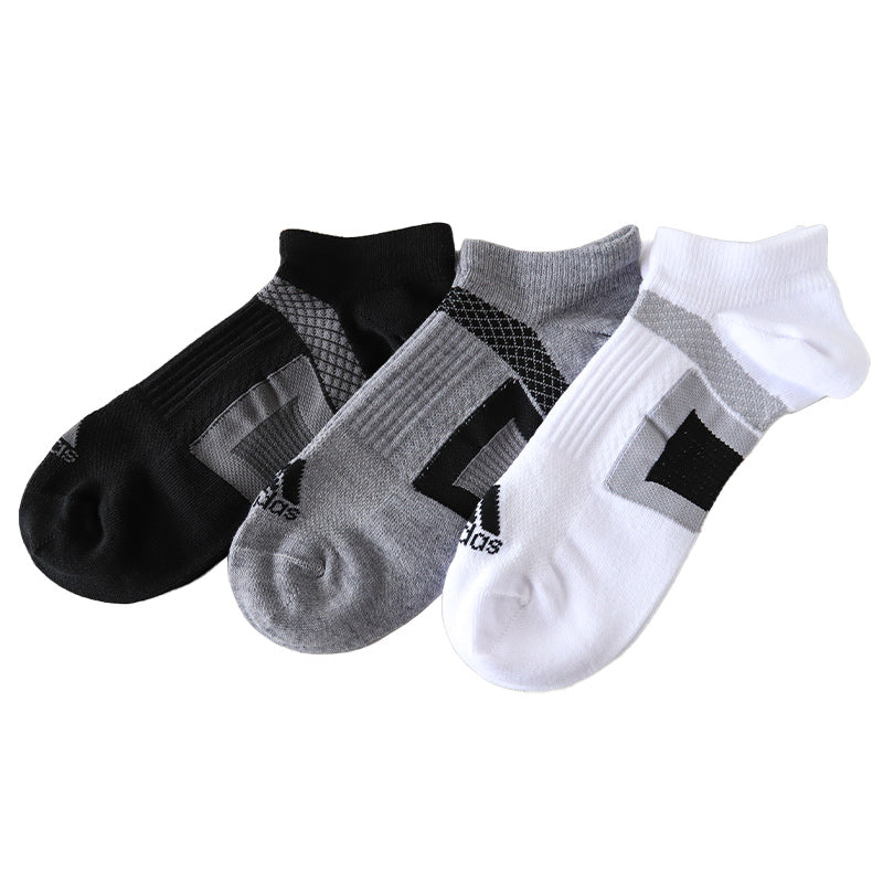 靴下 スニーカー ソックス レディース 女子 adidas 3足組 23-25cm