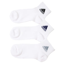 画像をギャラリービューアに読み込む, 靴下 キッズ 子供用 ショートソックス 3足組 adidas 19-21cm～23-25cm ソックス スニーカーソックス 子ども ジュニア ワンポイント 丈夫 スポーツソックス (在庫限り)
