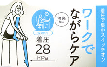 画像をギャラリービューアに読み込む, 着圧ソックス ハイソックス レディース 福助 靴下 消臭 23-25 脚やせ ほっそり むくみ 在宅 テレワーク 丈夫 引き締め フクスケ
