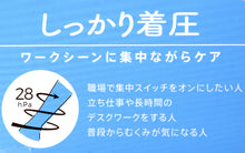 画像をギャラリービューアに読み込む, 着圧ソックス ハイソックス レディース 福助 靴下 消臭 23-25 脚やせ ほっそり むくみ 在宅 テレワーク 丈夫 引き締め フクスケ
