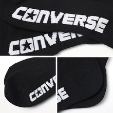 画像をギャラリービューアに読み込む, コンバース 足底パイル ショート丈 ソックス メンズ 靴下 25-27cm カジュアル シンプル 刺繍 CONVERSE ブランド 福助
