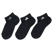 画像をギャラリービューアに読み込む, adidas アディダス レディース 靴下 ソックス 3足組 スニーカー丈 消臭 DEO 23-25cm つま先かかと補強 破れにくい 長持ち設計 ワイドヒール スニーカーソックス スポーツソックス 女性 婦人 デイリー 洗い替え まとめ買い くつ下 くつした
