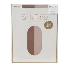 画像をギャラリービューアに読み込む, アツギ SilkFine ストッキング シルク混 S-M・M-L (パンスト 黒 グレー レディース) (在庫限り)
