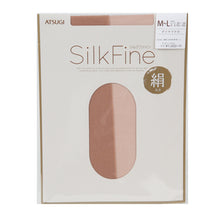 画像をギャラリービューアに読み込む, アツギ SilkFine ストッキング シルク混 S-M・M-L (パンスト 黒 グレー レディース) (在庫限り)
