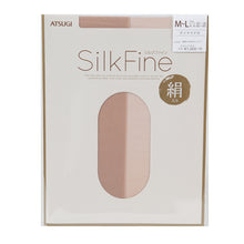 画像をギャラリービューアに読み込む, アツギ SilkFine ストッキング シルク混 S-M・M-L (パンスト 黒 グレー レディース) (在庫限り)
