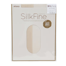 画像をギャラリービューアに読み込む, アツギ SilkFine ストッキング シルク混 S-M・M-L (パンスト 黒 グレー レディース) (在庫限り)
