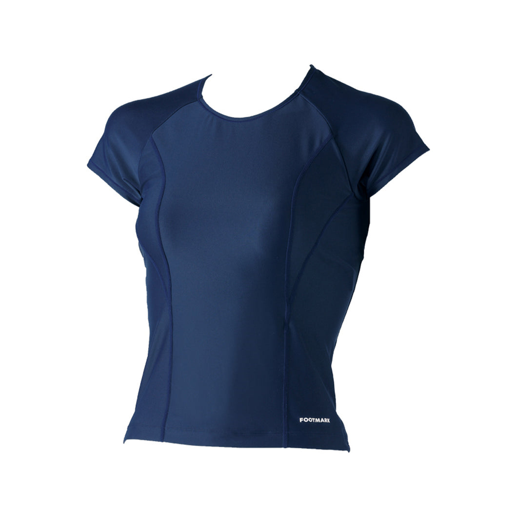 jc 胸 盗撮 スクール水着 女の子 セパレート 上 すまいるスイム 胸パッド 軽い はっ水加工 盗撮防止 プール学習 小学生 中学生 UPF50+ 120 – スクログ