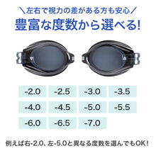 画像をギャラリービューアに読み込む, 度付き レンズ 片目 単品 男女兼用 ユニセックス 水泳ゴーグル  度数 -2.0 ～ -7.0 大人 子ども スイムゴーグル スイムウェア 水泳 学校 授業 海水浴 マリンスポーツ くもり止め タバタ Tabata VIEW ビュー 日本製 メンズ レディース キッズ ジュニア
