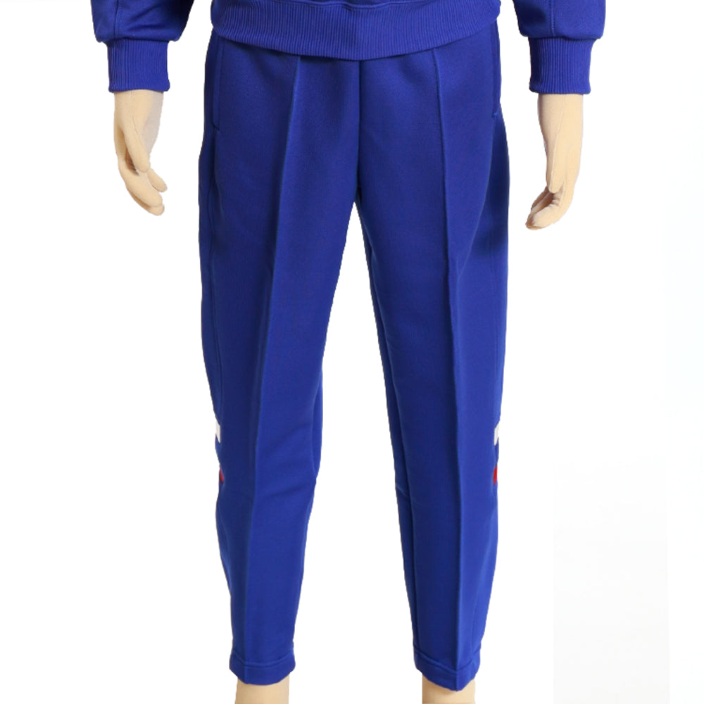 ギャレックス 体操服 長トレパン S～LL 男子 女子 ジャージ 青 ワン