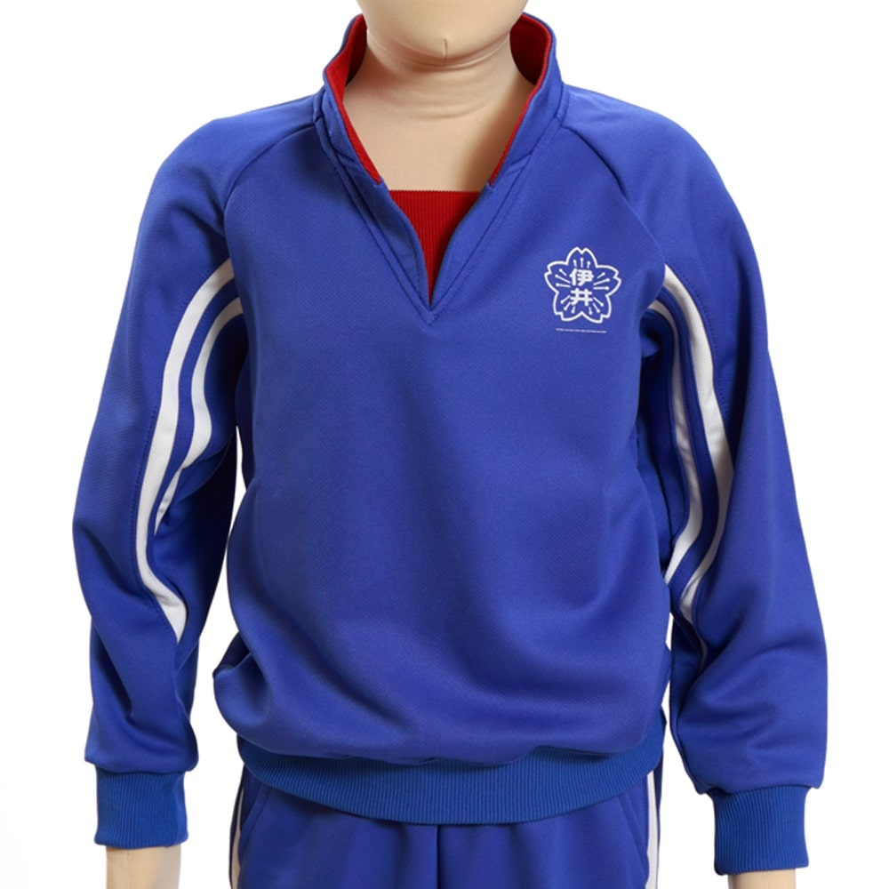 ギャレックス 体操服 長袖トレシャツ 校章プリントあり 120cm・130cm