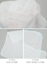 画像をギャラリービューアに読み込む, 日本製 綿100% 白 ガーゼハンカチ 10枚組 約31cm×31cm (ガーゼ反 さらし サラシ 晒し) (タオル) (取寄せ)
