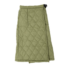 画像をギャラリービューアに読み込む, 巻きスカート ポケット付き 防寒 ラップスカート ロング ロング丈 キルティング スカート はっ水 90cm丈 ひざ掛け あったか 暖かい おしゃれ 可愛い かわいい ひざかけ 冷え対策 無地
